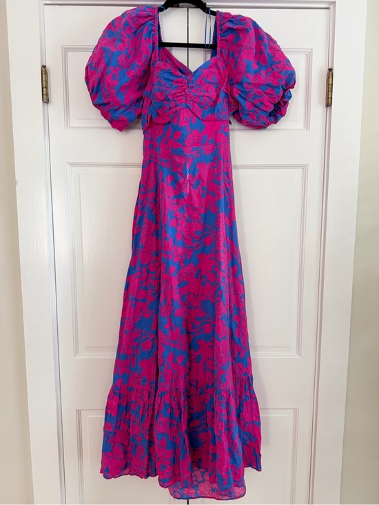 Free the Roses Dresses & Skirts - Free the Roses Pink and Blue Floral Maxi Dress